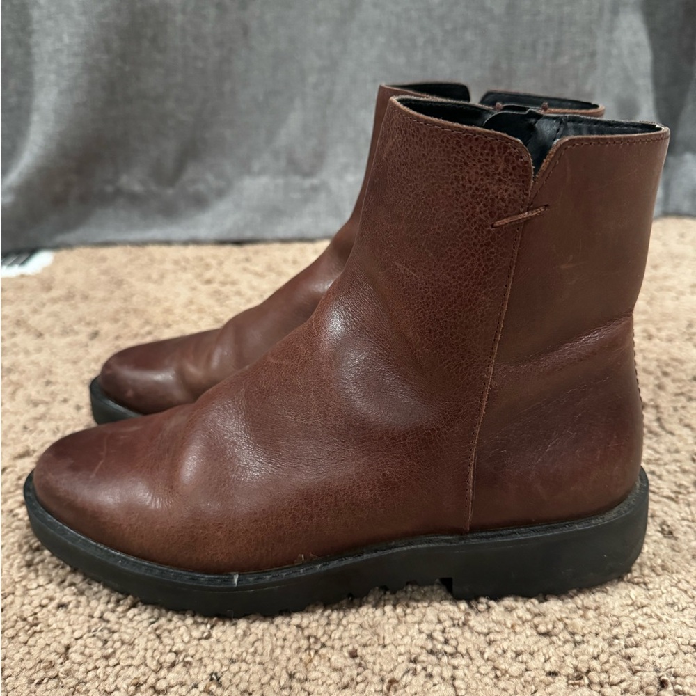 Franco Sarto Cassie Leather Boots